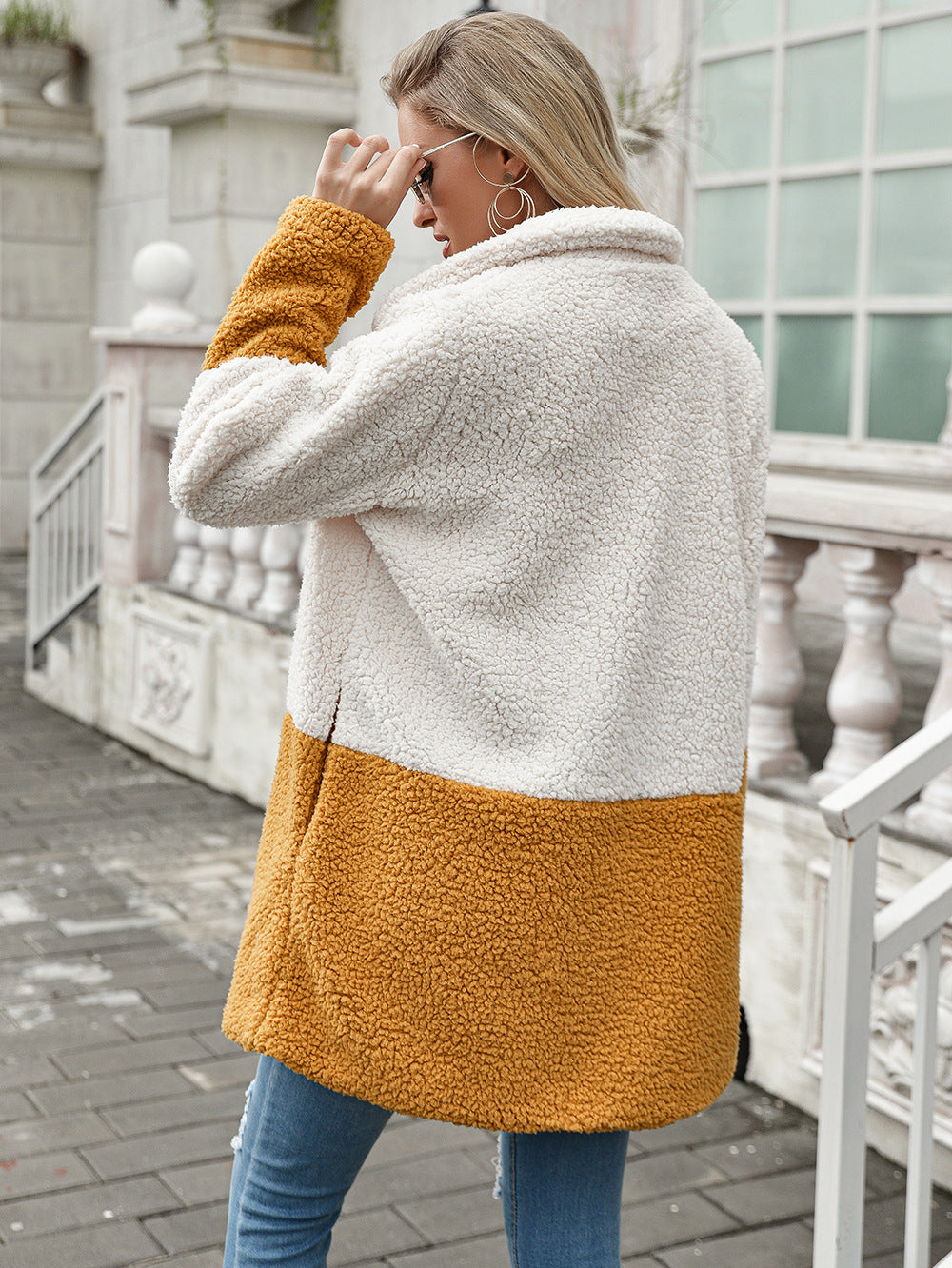 CLÉA _ VESTE MI-LONGUE À REVERS