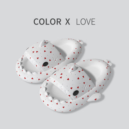 Chaussons Requin Amoureux